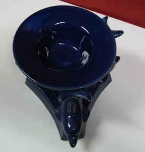 dolphin ceramic blue oil burner2
